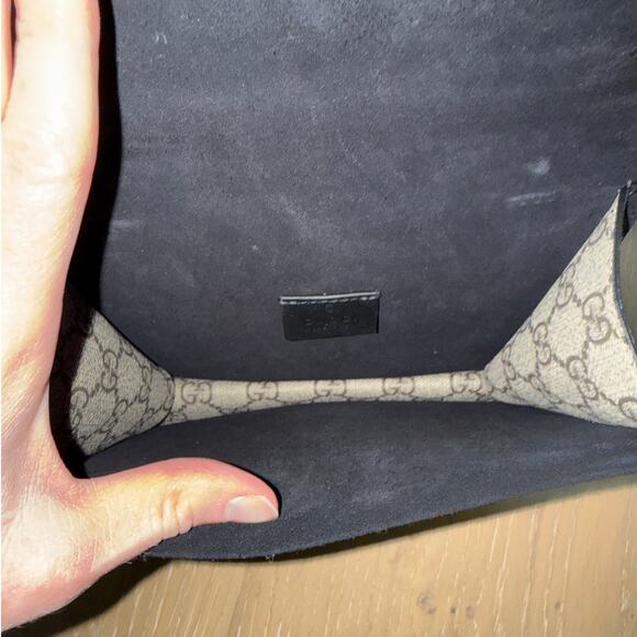 Gucci Dionysus Shoulder Bag Small Brown Black Antique Silver - Picture 6 of 11